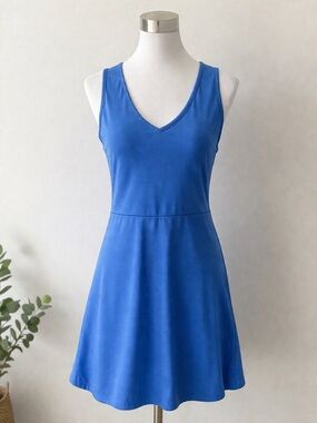 Hyba Blue Athletic Dress Size S/P – Flattering Fit